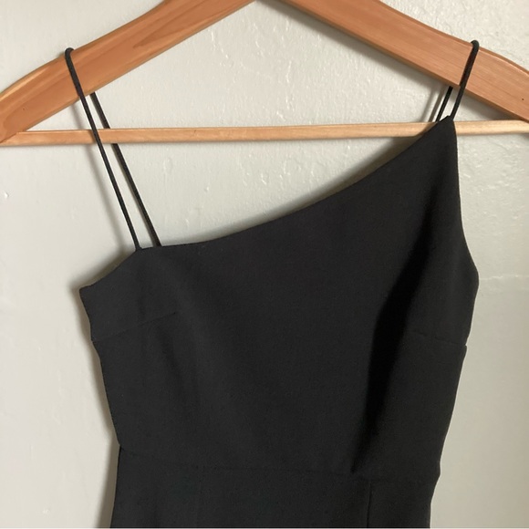 Princess Polly Black Cocktail Dress Size 2 - Picture 2 of 5